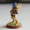 Figurine Gardien Aeldari Eldar Warhammer 40K peinte à la main