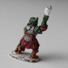 Guerrier Nain en métal avec hache-Figurine 28mm-Donjons et dragons