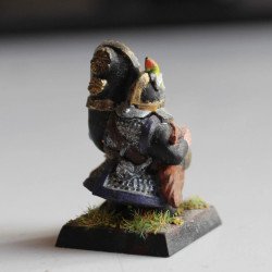 Nain de la mine de la boîte Bataille au col du crane de Warhammer - Figurine 28mm